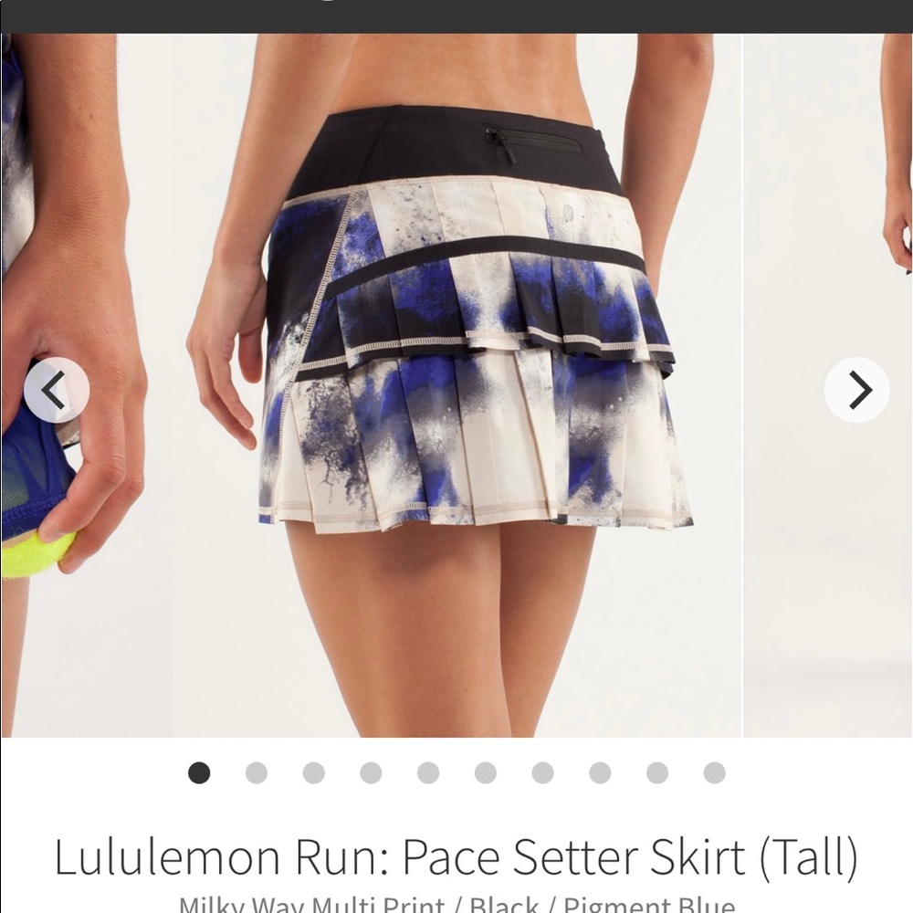Lulu Lemon skirt size 8